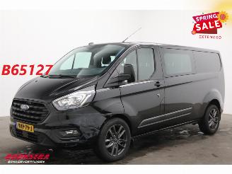 skadebil bedrijf Ford Transit Custom 2.0 TDCI Aut. L2-H1 DoKa 6-Pers. Navi Airco Cruise PDC AHK 2020/3