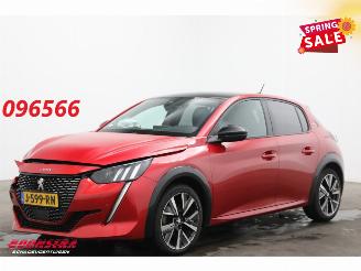 krockskadad bil auto Peugeot 208 1.2 PureTech GT-Line Apple/Android Navi Clima Cruise PDC AHK 2020/9