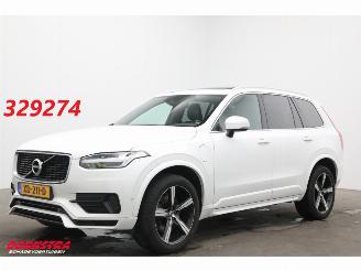 Vaurioauto  passenger cars Volvo Xc-90 T8 Twin Engine AWD R-Design Pano LED ACC Memory Lucht Camera AHK 2017/10