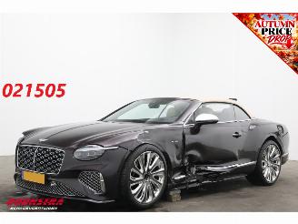 Damaged car Bentley Continental GTC 4.0 V8 Hybrid Mulliner Ceramic HUD ACC Memory 360° 4.606 km 2025/3