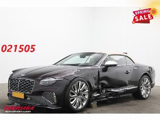 Voiture accidenté Bentley Continental GTC 4.0 V8 Hybrid Mulliner Ceramic HUD ACC Memory 360° 4.606 km! 2025/3