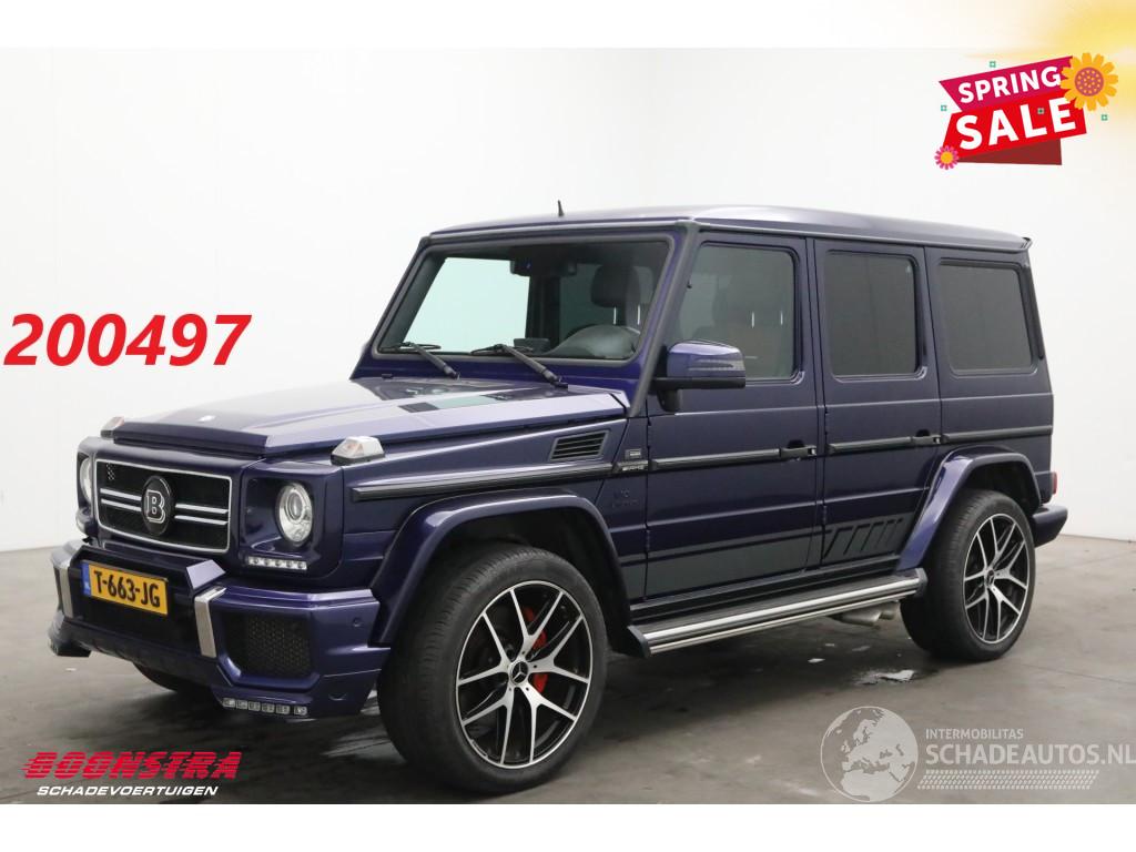 Mercedes G-klasse AMG 63 Station Brabus Schuifdak Leder ACC H/K Memory BiColor Leder AHK
