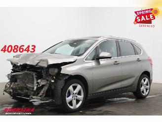 krockskadad bil auto BMW 2-serie Active Tourer 218i Aut. Pano Leder Navi Clima Cruise Camera SHZ PDC 2015/5