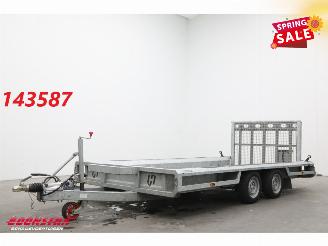 krockskadad bil aanhanger Henra  MT35 3.5t Tandemasser Machinetransport BY 2022 2022/5
