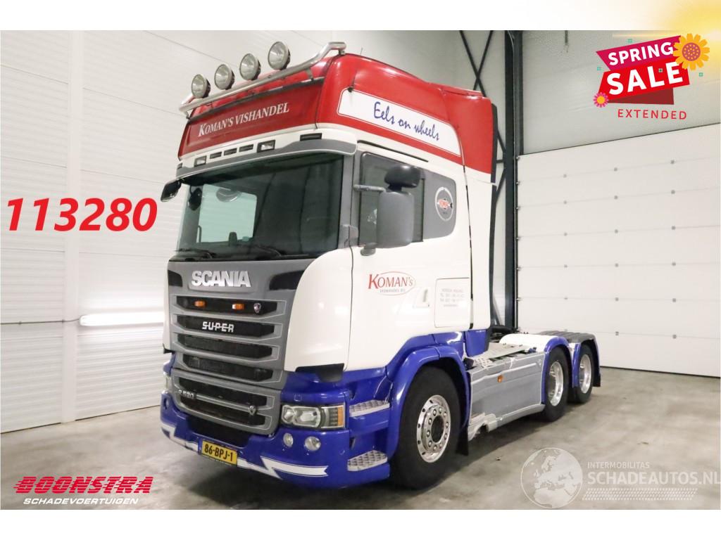Scania R R520 6X2 Topline Full Air Alcoa Retarder Leder Euro 6