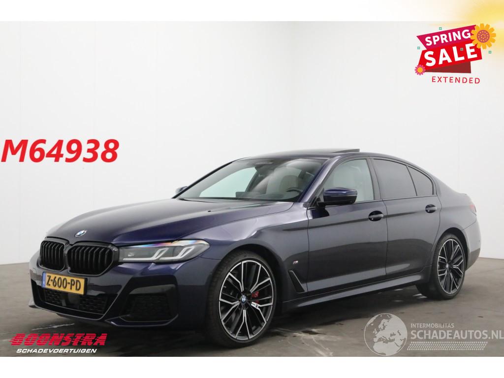 BMW 5-serie 520d M-Sport Pro Schuifdak LED ACC HUD Memory H/K 360° SHZ