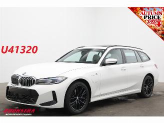 Damaged car BMW 3-serie Touring 330e M-Sport Pano LED ACC H/K Memory 360° AHK 2024/12
