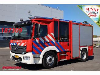 Unfall Kfz LKW Mercedes Atego 1527 Ziegler Komplett Feuerwehr 16.684 km! Euro 6 2018/11