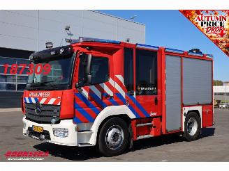 Unfall Kfz LKW Mercedes Atego 1527 Ziegler Komplett Feuerwehr 16.684 km! Euro 6 2018/11