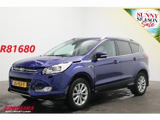krockskadad bil auto Ford Kuga 1.5 EcoBoost Titanium Navi Clima Cruise Camera SHZ 82.974 km! 2014/11
