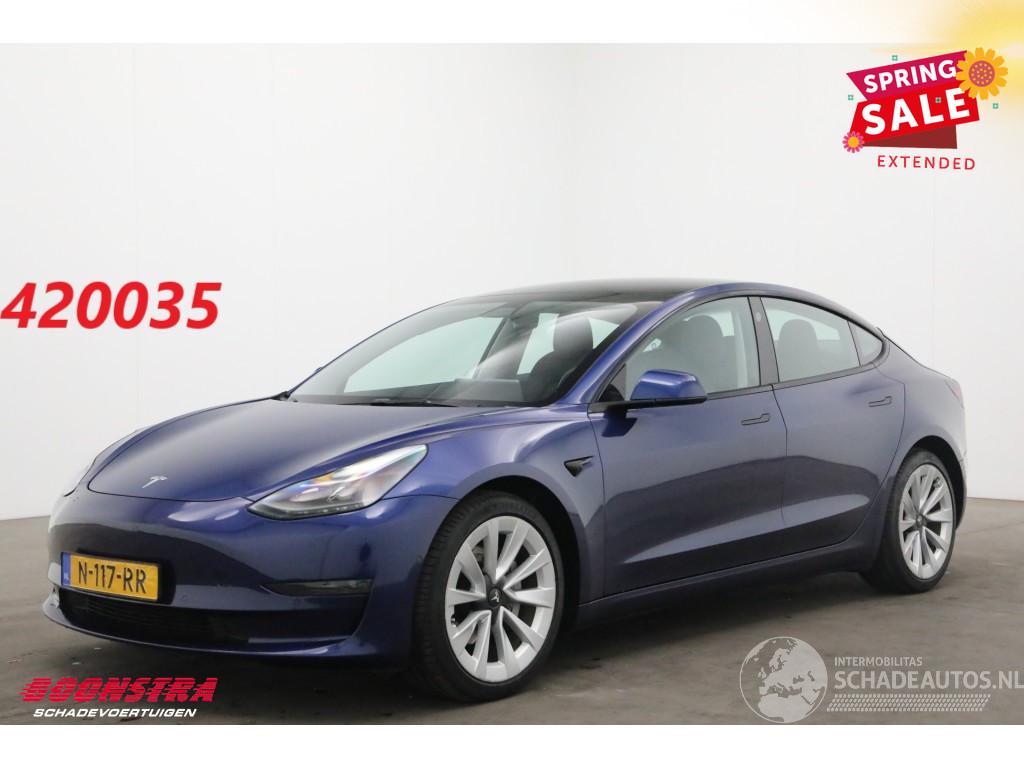 Tesla Model 3 Long Range AWD 75 kWh Fahrbereit Pano LED ACC Leder Camera LRHZ