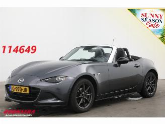 damaged passenger cars Mazda MX-5 1.5 SkyActiv-G 131 GT-M Leder Navi Clima Cruise SHZ PDC 2016/6