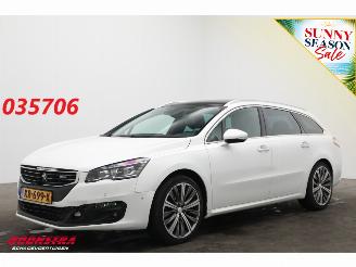 Auto incidentate Peugeot 508 SW 2.0 BlueHDi Allure Pano LED Leder Navi Clima Cruise Camera SHZ AHK 2016/7