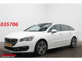 škoda osobní automobily Peugeot 508 SW 2.0 BlueHDi Allure Pano LED Leder Navi Clima Cruise Camera SHZ AHK 2016/7