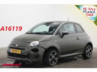 Coche accidentado Fiat 500 0.9 TwinAir Turbo Sport 500S Aut. Leder Navi Clima Cruise PDC 2018/9