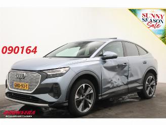 krockskadad bil auto Audi Q4 45 Advanced edition 82 kWh LED ACC Apple/Android Camera 2024/9