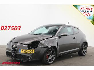 krockskadad bil auto Alfa Romeo MiTo 1.4 T Quadrifoglio Verde Aut. Pano Leder Cruise SHZ 2014/8
