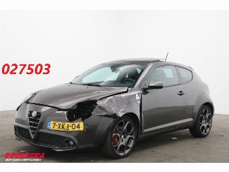 krockskadad bil auto Alfa Romeo MiTo 1.4 T Quadrifoglio Verde Aut. Pano Leder Cruise SHZ 2014/8