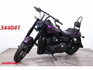 krockskadad bil motor Harley-Davidson  FXDB Dyna Street Bob 96 Vance Hines 2007/6