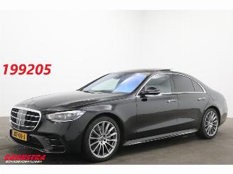 skadebil auto Mercedes S-klasse 580 e AMG Line Pano ACC HUD Burmester Memory 360° 2022/12