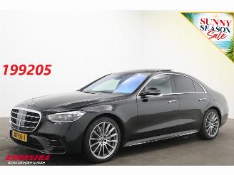 Voiture accidenté Mercedes S-klasse 580 e AMG Line Pano ACC HUD Burmester Memory 360° 2022/12