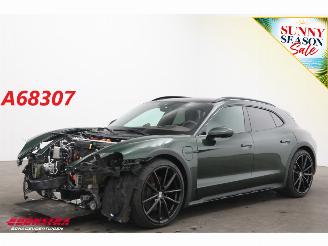 skadebil auto Porsche Taycan 4S 105 kWh Teilediebstahl Pano HUD Sport Chrono PASM PDLS+ Bose 360° 2024/9