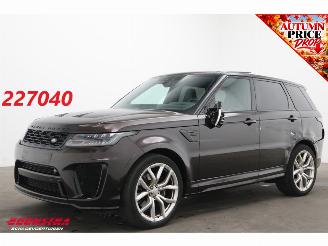 skadebil auto Land Rover Range Rover sport SVR 5.0 V8 Pano LED Memory Meridian Camera 2022/10