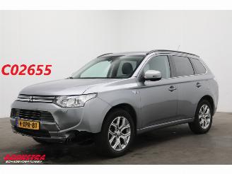 Damaged car Mitsubishi Outlander 2.0 PHEV 4WD Executive Edition Navi Clima Cruise Camera AHK 2014/10