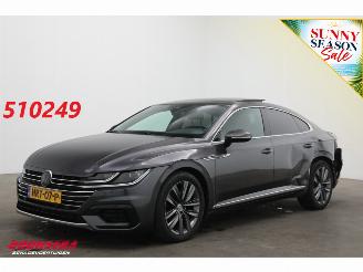 krockskadad bil auto Volkswagen Arteon 2.0 TSI DSG Business R-Line ACC Virtual Glasdak Apple/Android Navi SHZ PDC 2017/11