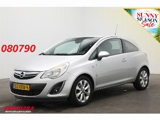 Coche accidentado Opel Corsa 1.4-16V Anniversary Edition 3-drs Airco Navi Bluetooth PDC 2012/8