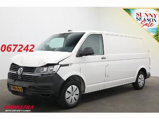 krockskadad bil bedrijf Volkswagen Transporter 2.0 TDI 150 PK DSG L2-H1 Navi Airco Cruise AHK 53.404 km! 2023/5