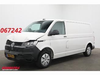 Unfall Kfz Van Volkswagen Transporter 2.0 TDI 150 PK DSG L2-H1 Navi Airco Cruise AHK 53.404 km! 2023/5
