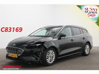 Voiture accidenté Ford Focus 1.0 EcoBoost Hybrid Titanium X Business Cruise Navi SHZ Camera PDC AHK 2021/10