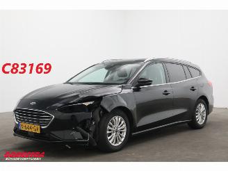 Damaged car Ford Focus 1.0 EcoBoost Hybrid Titanium X Business Cruise Navi SHZ Camera PDC AHK 2021/10