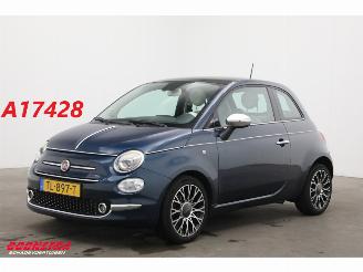 Vaurioauto  passenger cars Fiat 500 0.9 TwinAir Turbo Collezione Navi Clima Cruise Camera PDC 82.515 km! 2018/8