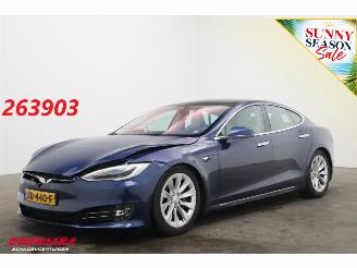 skadebil auto Tesla Model S 100D 4wd ACC Clima Navi Leder SHZ Virtual Camera PDC 2018/12