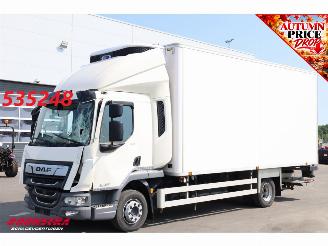 krockskadad bil vrachtwagen DAF LF 210 Kuhler Carrier Supra HE 6 LBW 128.629 km! 2024/2