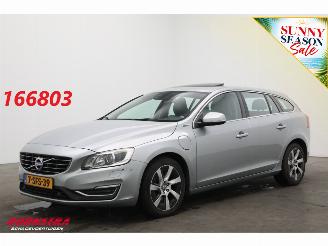 ocasión turismos Volvo V-60 2.4 D6 AWD Plug-In Hybrid Summum Glasdak Navi Memory Leder SHZ Camera PDC AHK 2013/9
