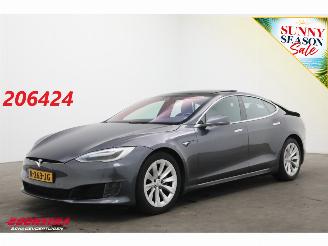 Coche accidentado Tesla Model S 75 Base Pano ACC Navi Clima Memory Leder Camera PDC 2017/9