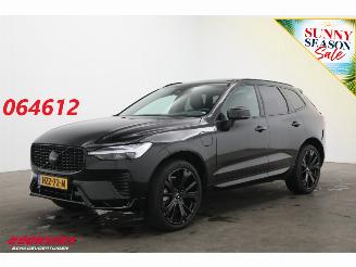 krockskadad bil auto Volvo Xc-60 2.0 T6 Plug-in hybrid AWD Plus Black Edition Pano Schuif/kantel ACC Navi SHZ LrHZ Clima Camera PDC 2024/10