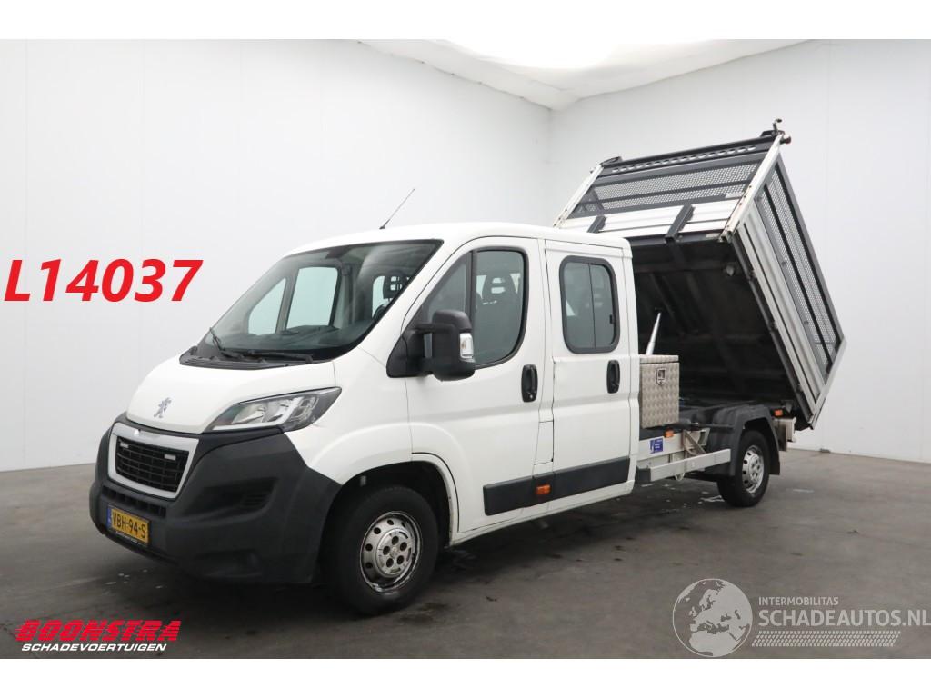 Peugeot Boxer 2.0 HDI Kipper DoKa 7-Pers. Airco AHK 142.333 km!
