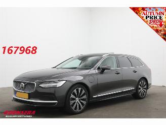 bruktbiler auto Volvo V-90 T6 Recharge AWD LED ACC HUD H/K 360° Pano Apple/Android Memory 2021/12