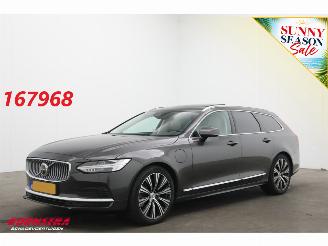 Gebrauchtwagen PKW Volvo V-90 T6 Recharge AWD LED ACC HUD H/K 360° Pano Apple/Android Memory 2021/12