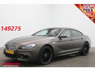 krockskadad bil auto BMW 6-serie Gran Coupé 650xi M-Sport H/K 360° Memory LRHZ SHZ 134.377 km! 2014/3