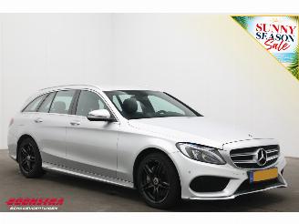 Mercedes C-klasse Estate 180 9G-Tronic AMG Leder LED Navi Clima Cruise Camera SHZ picture 2