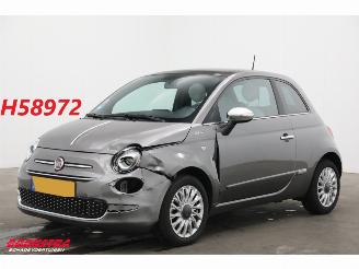 krockskadad bil auto Fiat 500 1.0 Hybrid Dolcevita Pano Bluetooth Clima Cruise 34.857 km! 2023/5