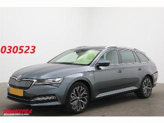 krockskadad bil auto Skoda Superb Combi Combi 1.4 TSI iV L&K Executive Pano LED ACC Canton Memory SBL 360° Massage 2020/12