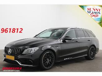 Schadeauto Mercedes C-klasse Estate 63 AMG Drivers Package Pano Burmester Cruise SHZ 2020/2
