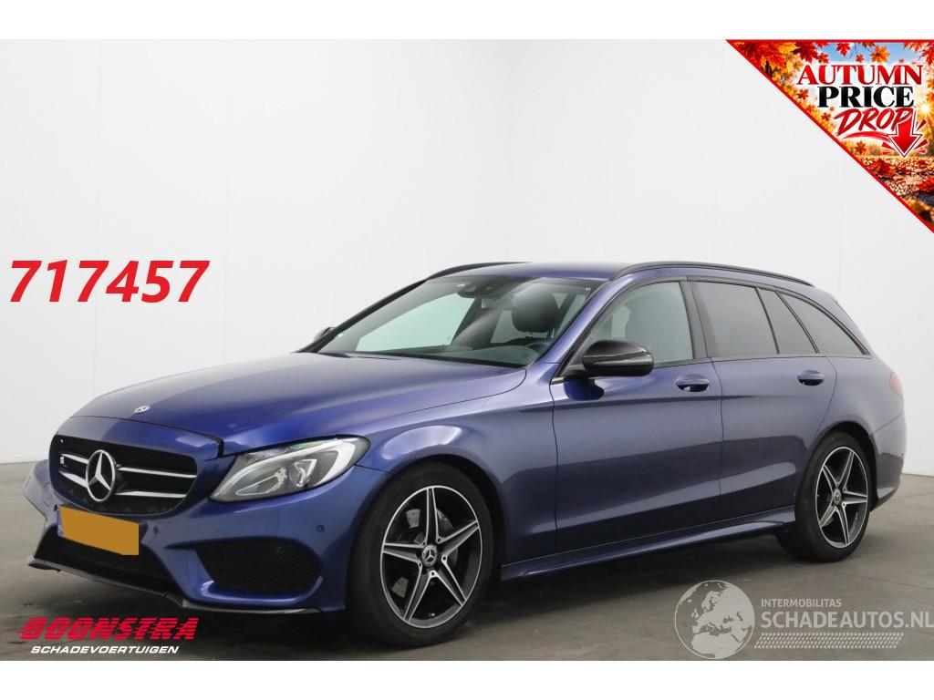 Mercedes C-klasse Estate 180 AMG Navi Cruise Clima Leder Memory SHZ Camera PDC
