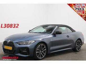 skadebil auto BMW 4-serie Cabrio 430i xDrive HE M-Sport ACC H/K LrHZ StzBel. SHZ Memory Virtual Camera 2022/8